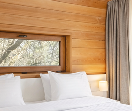 Новый коттедж с одной спальней, кухней-студио и террасой