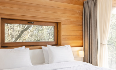 Новый коттедж с одной спальней, кухней-студио и террасой